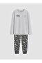 Esvab • Modern & Distinctive Zero Roba Collar Boys' Pajama Set