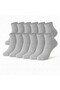Men's Bamboo Booties Socks 12-Pack |   Breathable, Moisture-Wicking, Soft, Black, White, Gray, Casual Sports - 2