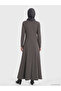 Esvab • Modern & Distinctive Zero Roba Collar Waist-Slit Dress - 5