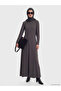 Esvab • Modern & Distinctive Zero Roba Collar Waist-Slit Dress - 2