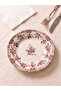 Esvab • Modern & Distinctive Floral Porcelain Cake Plate 19 cm - 2