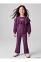 Esvab • Modern & Distinctive Zero Roba Collar Ruffled Embroidered Girls' Tracksuit Set