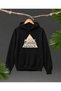 Qifrey Witch Hat Atelier Anime Printed Oversize Hooded Sweatshirt - 3
