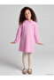 Esvab • Modern & Distinctive Devrik Roba Collar Printed Girls' Dress - 2