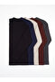 Esvab • Modern & Distinctive Zero Roba Collar Long Sleeve Men's T-Shirt - 4