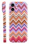 Samsung A07 Sunset Zigzag Protect Slim Glossy Full Covering Print Camera Protected Phone Case