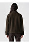 Esvab • Modern & Distinctive Stand Collar Loose Fit Women's Cashmere Jacket - 5