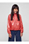 Esvab • Modern & Distinctive Gathered Detailed Stand Collar Girls' Coat - 3