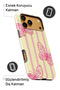 iPhone 11 Pink Butterfly Double Layer Full Covering Printing Glossy Protect Phone Case - 4