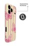 iPhone 17 Pro / 18 Pro Pink Butterfly Protect Slim Glossy Full Cover Print Camera Protected Phone Case - 3