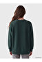 Esvab • Modern & Distinctive Printed Loose Fit Women's Thick Sweatshirt Tunic - 5