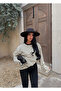 Black Line Oversize Sweatshirt - 4