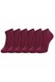 Wak Men's Cotton Booties Socks 6 Pack 39-44 |   Seamless Toe, Anti-Odor, Breathable Short Sneaker Socks