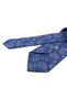 Blue Shawl Pattern Handkerchief Classic Tie Kk14022 - 5