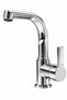 Delta Chrome Herringbone Spout Sink Faucet – Stylish Design, Single Handle Modern Bathroom Faucet - 8