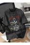 Gothic Grunge Printed Unisex Washable Vintage Oversize T-Shirt