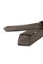 Beige Small Pattern Classic Tie with Handkerchief Kk14046 - 3