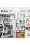 BUZIFU 2 Pack Refrigerator Storage Organizer Bins, Clear Plastic Pantry Storage Racks Kitchen Fridge & Cupboard Storage Trays Refrigerator Tidy Container for Up to Nine Cans, Food, or Soups - 5