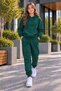 Girls' Hooded Rubberized Tracksuit Set