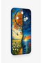Honor Magic 8 Lite Compatible Silicone Case with Sky and Earth Pattern - 2