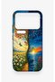 Mi 17 Pro 5g Compatible Sky and Earth Pattern Silicone Case - 4