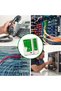 جهاز اختبار كابلات الشبكة RJ45 RJ11 طراز BS-468، جهاز اختبار كابلات الشبكة المحلية (LAN) ثنائي الوظيفة مع وحدة رئيسية ووحدة تحكم عن بعد، مزود بإضاءة LED لرسم الخرائط، وكشف الانقطاع والدوائر القصيرة والأسلاك المتقاطعة والخطأ في التوصيل، أداة اختبار سريعة للكابلات. - 5