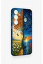 Samsung S25 Plus Compatible Sky and Earth Pattern Silicone Case - 2