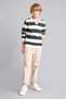 Standard Leg Plush Lining Jogger Beige Boys' Trousers F1976A8/Bg31