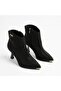 Stylish Thin Heeled Boots with Stones - 2