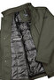 Men's Winter Khaki Coat Bonded Fabric Stand Collar Classic Fit - M003 - 4