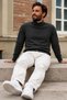 Men's Full-Length Winter Smoked Fit Sweater - 6
