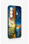 Tecno Spark 40 Pro Compatible Silicone Case with Sky and Earth Pattern - 2