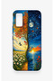 Infinix Gt 30 Pro Compatible Silicone Case with Sky and Earth Pattern - 4