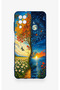 Samsung A12 Compatible Sky and Earth Pattern Silicone Case - 4