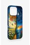 iPhone 16 Pro Compatible Sky and Earth Pattern Silicone Case - 2