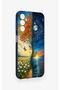 Samsung A14 Compatible Sky and Earth Pattern Silicone Case - 2
