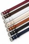 Loren Women's Kere Silver Buckle Classic Trousers Dress Jacket Shirt Skirt Belt Set of 7 - 2