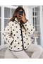 Zippered Plush Fleece Jacket - 4
