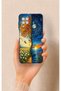 Samsung A22 Compatible Sky and Earth Pattern Silicone Case