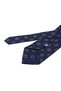 Classic Tie with Plum Flower Pattern Handkerchief Kk13996 - 3
