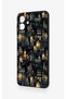 Samsung A07 Compatible Night Tale Patterned Silicone Case - 4