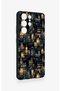 Samsung S21 Ultra Compatible Night Tale Patterned Silicone Case - 3
