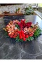 30 cm Pine Cone Garland Kokina Christmas New Year Special Design Gift Door Wall Ornament Candle Holder. - 3