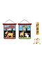 Magnetic Darts Safari (Medium), Double-Sided 40 x 31 cm Canvas with 6 Safe Darts