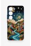 Vivo V40 Lite 5g Compatible Night Tale Patterned Silicone Case - 2