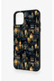 iPhone 11 Pro Max Compatible Night Tale Patterned Silicone Case - 4