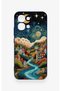 Oppo A6 Pro Compatible Night Tale Patterned Silicone Case - 2