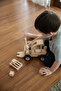 Forklift, Large Wooden Forklift with Pallet and Wooden Cubes - 7