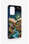Oppo-A74 Compatible Night Tale Patterned Silicone Case - 3