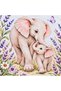 Panel Patterned Baby Blanket Double Layer Interlock 100% Cotton 85X85 cm - 5